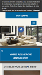 Mobile Screenshot of domenjoudimmobilier.fr
